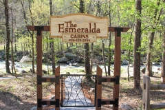 Esmeralda Inn riverside park. Chimney Rock, NC